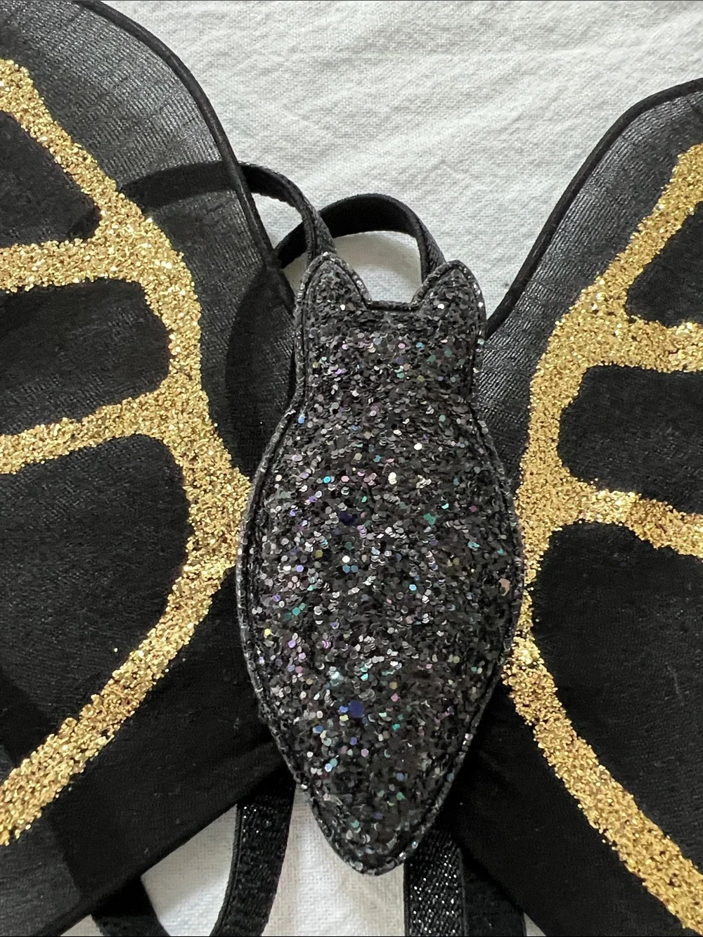 Kids Halloween Costume Bat Wings with Glitter